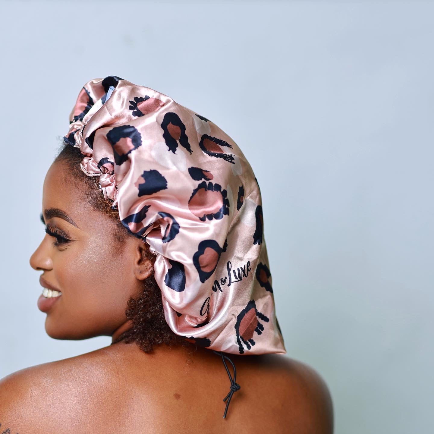 Hair Love Adjustable Satin Bonnet