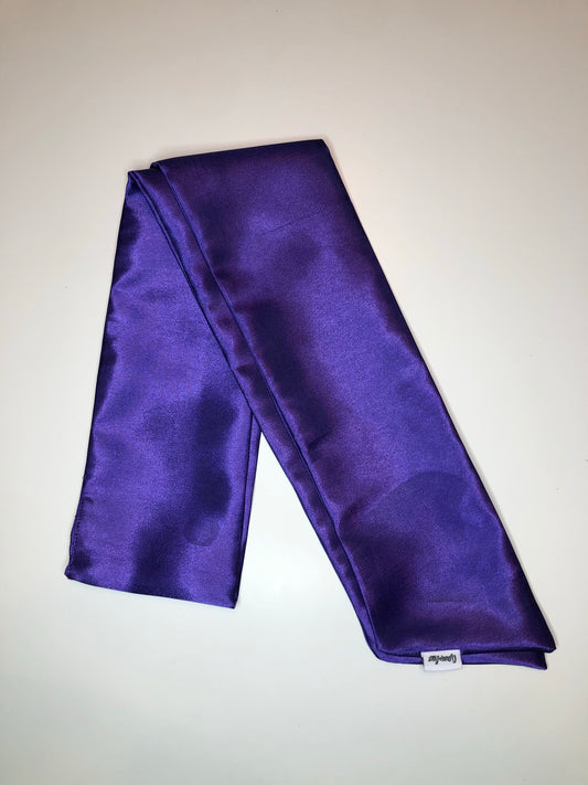 Luxe Satin Edge Scarf