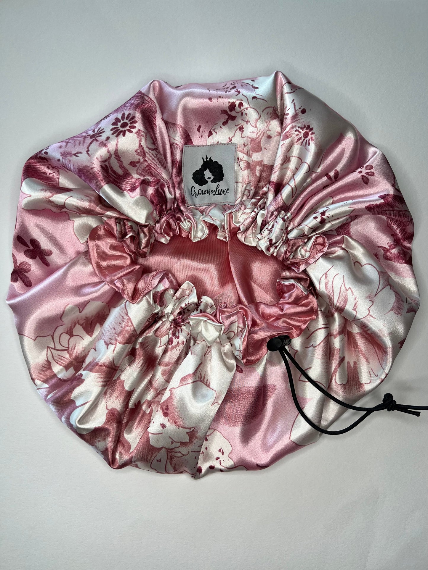 Crowning Love Adjustable Reversible Satin Bonnet