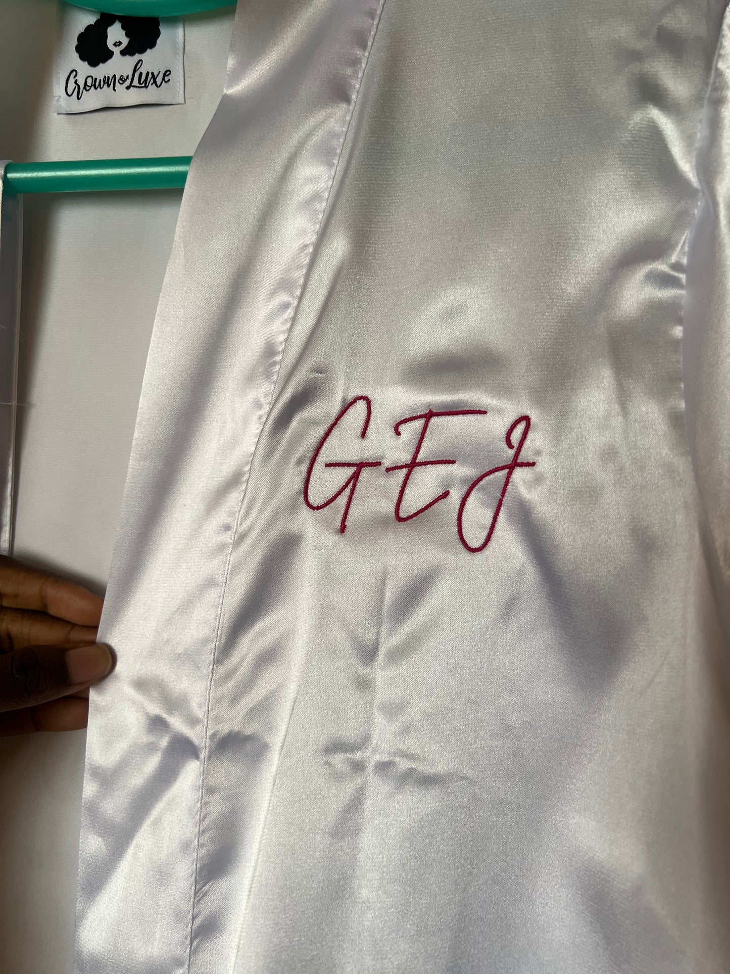 Add Embroidery Robe